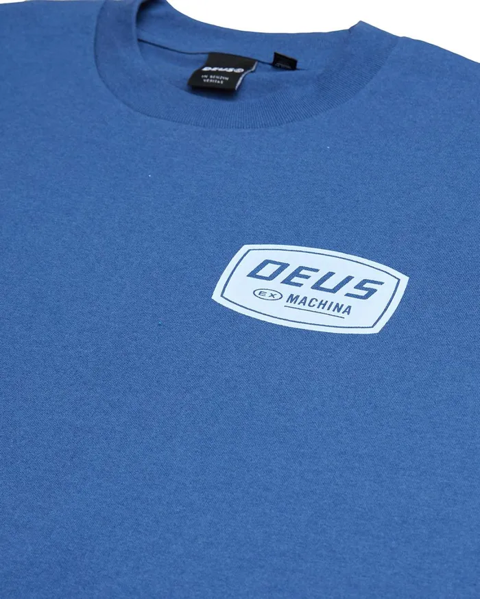 Splinter Tee 8211 Dusty Blue Men Deus Ex Machina Tees Splinter Tee 8211 Dusty Blue Men Deus Ex Machina Tees