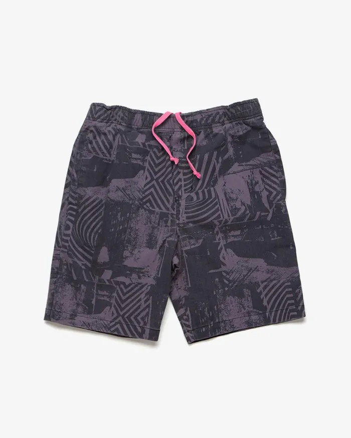 Stackwaddy Beach Short 8211 Plum Grey Men Deus Ex Machina Shorts