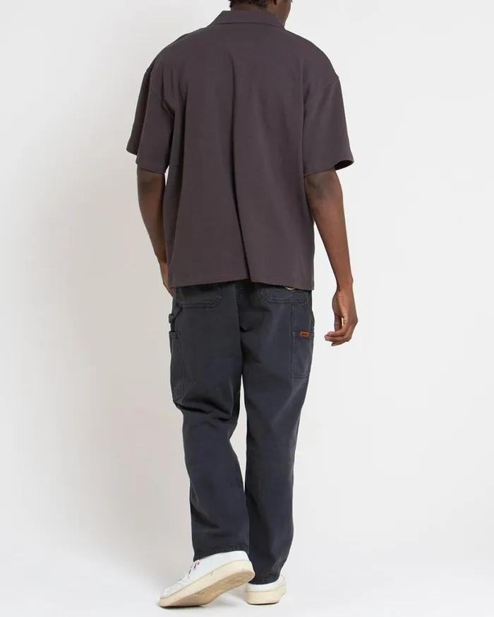 Stokes Records Polo 8211 Anthracite Men Deus Ex Machina Shirts Stokes Records Polo 8211 Anthracite Men Deus Ex Machina Shirts