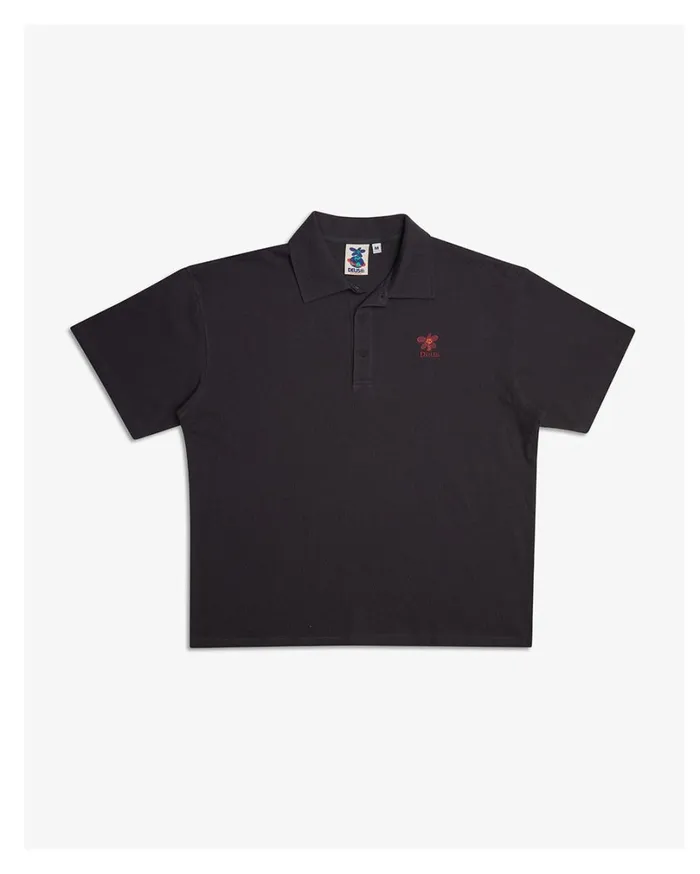 Stokes Records Polo 8211 Anthracite Men Deus Ex Machina Shirts Stokes Records Polo 8211 Anthracite Men Deus Ex Machina Shirts