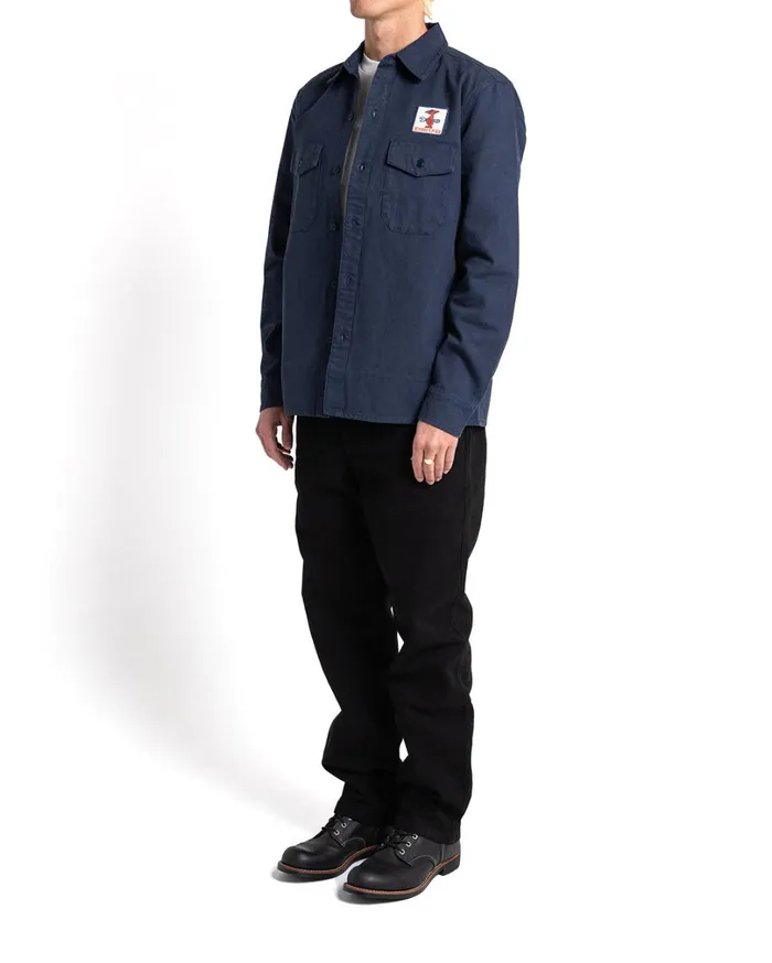 Stripes Shirt 8211 Mood Indigo MenWomen Deus Ex Machina Shirts
