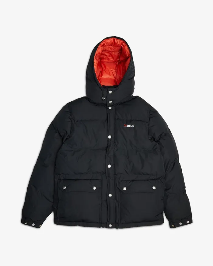 Summit Puffer Jacket 8211 Black Men Deus Ex Machina Jackets Summit Puffer Jacket 8211 Black Men Deus Ex Machina Jackets