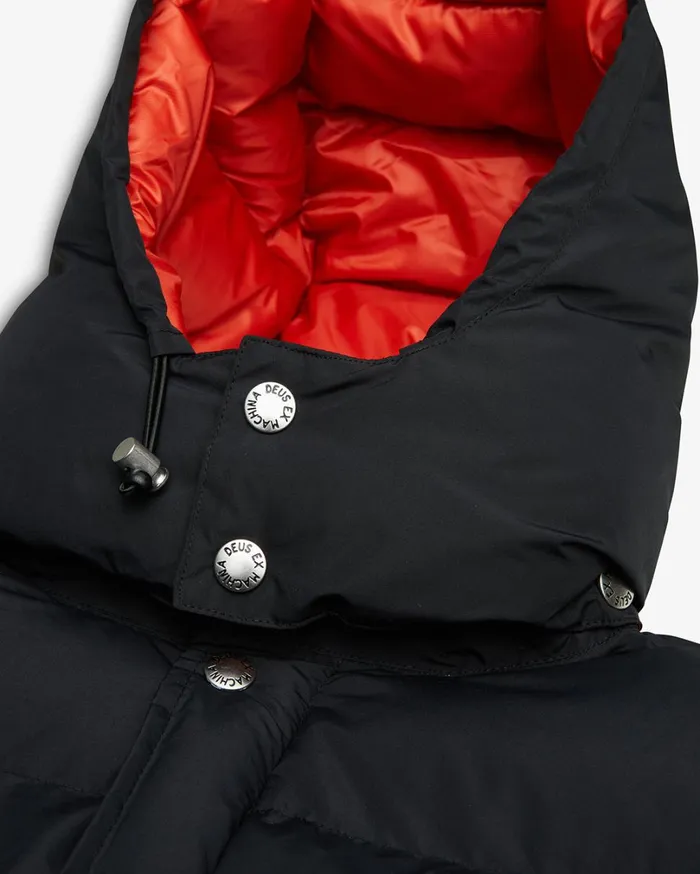 Summit Puffer Jacket 8211 Black Men Deus Ex Machina Jackets Summit Puffer Jacket 8211 Black Men Deus Ex Machina Jackets
