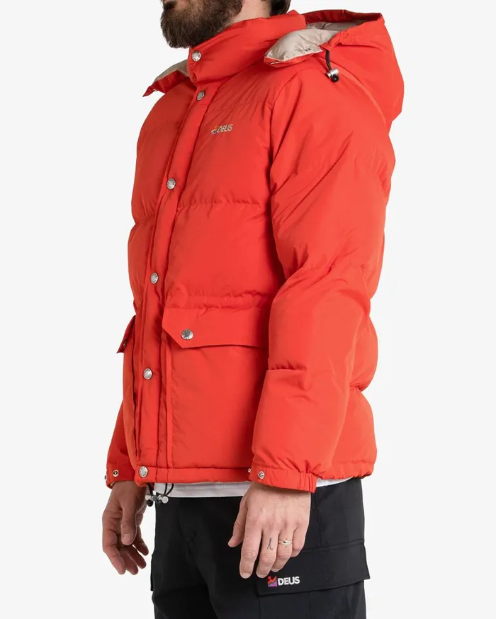 Summit Puffer Jacket 8211 Red Clay Men Deus Ex Machina Jackets Summit Puffer Jacket 8211 Red Clay Men Deus Ex Machina Jackets
