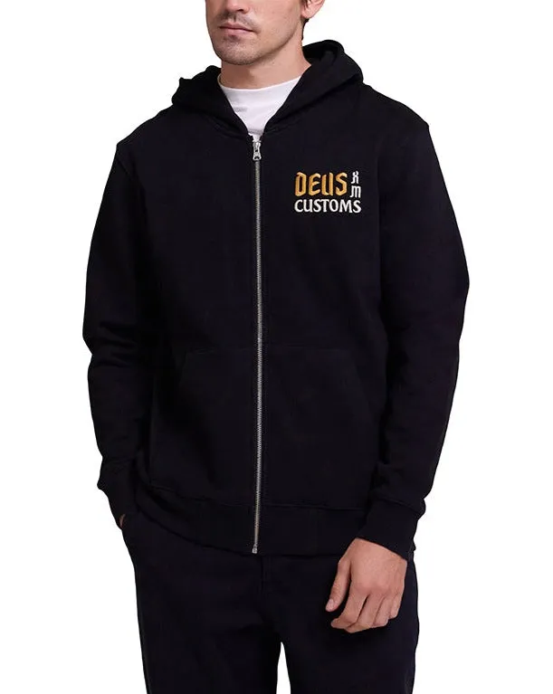 Supporter Zip Hoodie 8211 Black Men Deus Ex Machina Hoodies and Sweaters Supporter Zip Hoodie 8211 Black Men Deus Ex Machina Hoodies and Sweaters