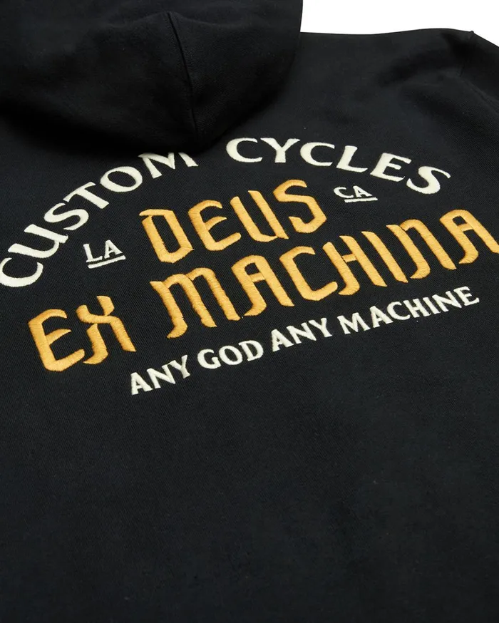 Supporter Zip Hoodie 8211 Black Men Deus Ex Machina Hoodies and Sweaters Supporter Zip Hoodie 8211 Black Men Deus Ex Machina Hoodies and Sweaters