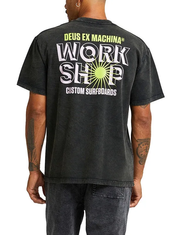 Surf Shop Tee 8211 Anthracite Men Deus Ex Machina Tees