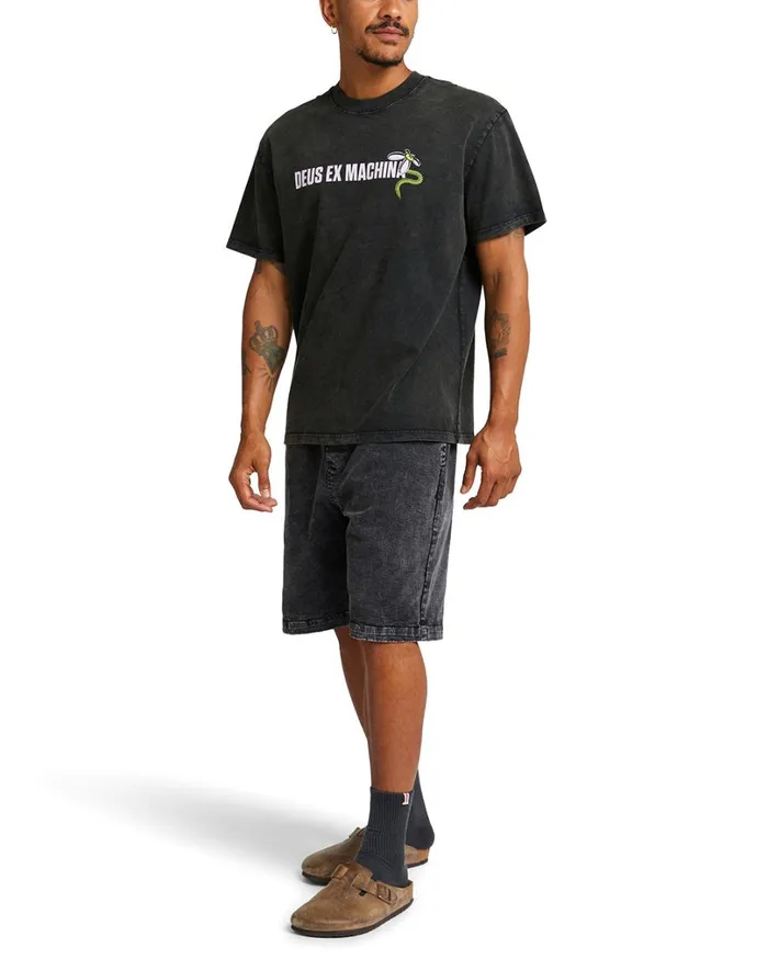 Surf Shop Tee 8211 Anthracite Men Deus Ex Machina Tees Surf Shop Tee 8211 Anthracite Men Deus Ex Machina Tees