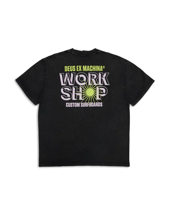 Surf Shop Tee 8211 Anthracite Men Deus Ex Machina Tees Surf Shop Tee 8211 Anthracite Men Deus Ex Machina Tees
