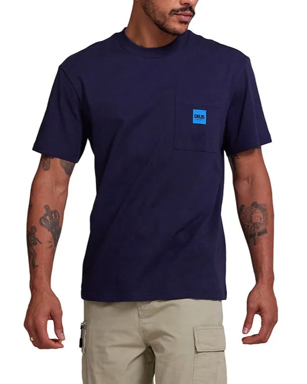 Take Off Pocket Tee 8211 Navy Men Deus Ex Machina Tees