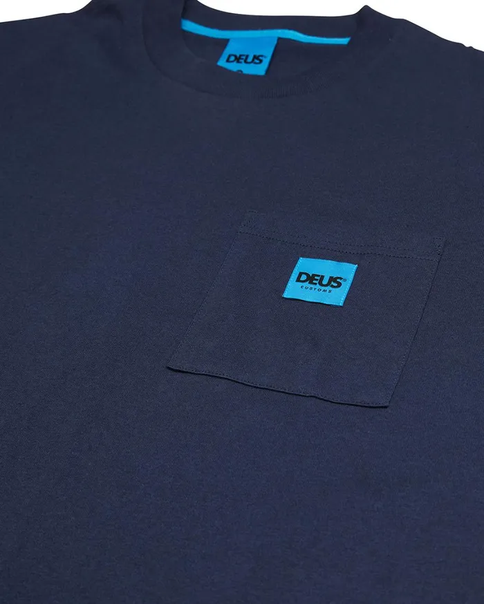Take Off Pocket Tee 8211 Navy Men Deus Ex Machina Tees Take Off Pocket Tee 8211 Navy Men Deus Ex Machina Tees