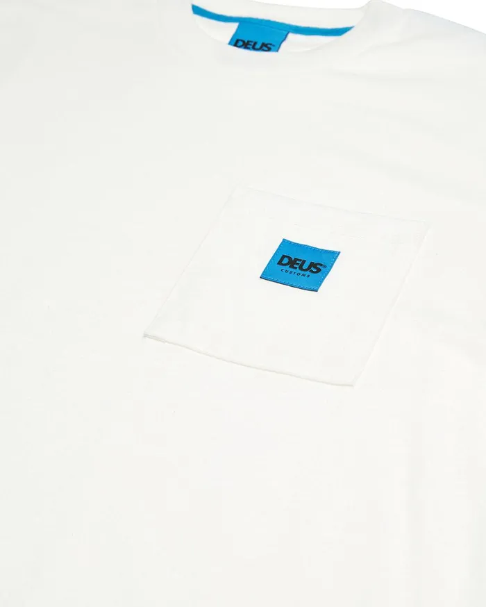 Take Off Pocket Tee 8211 Vintage White Men Deus Ex Machina Tees Take Off Pocket Tee 8211 Vintage White Men Deus Ex Machina Tees
