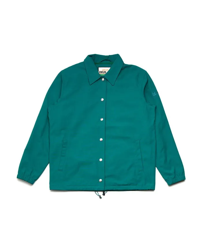 Tango Coach Jacket 8211 Alpine Green Women Deus Ex Machina Outerwear Tango Coach Jacket 8211 Alpine Green Women Deus Ex Machina Outerwear