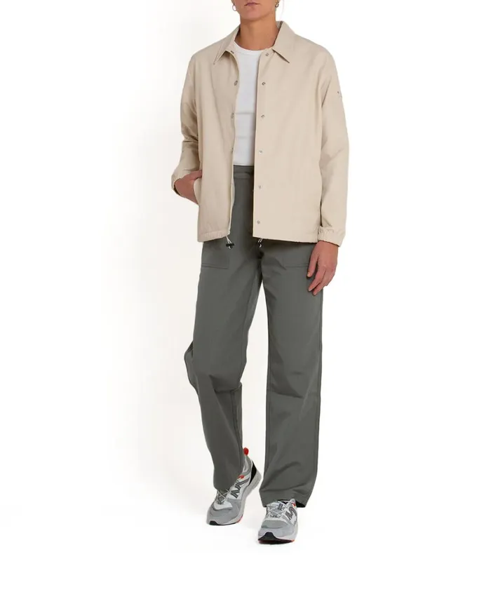 Tango Coach Jacket 8211 Bone White Women Deus Ex Machina Outerwear Tango Coach Jacket 8211 Bone White Women Deus Ex Machina Outerwear