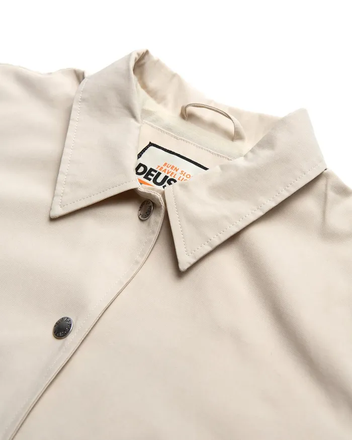Tango Coach Jacket 8211 Bone White Women Deus Ex Machina Outerwear Tango Coach Jacket 8211 Bone White Women Deus Ex Machina Outerwear