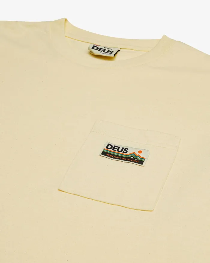 Tango Pocket Long Sleeve Tee 8211 Bone White Men Deus Ex Machina Tees Tango Pocket Long Sleeve Tee 8211 Bone White Men Deus Ex Machina Tees