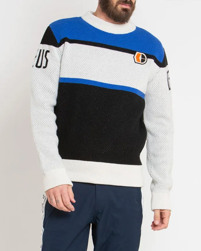 Team Knit 8211 Classic Blue Men Deus Ex Machina Knitwear