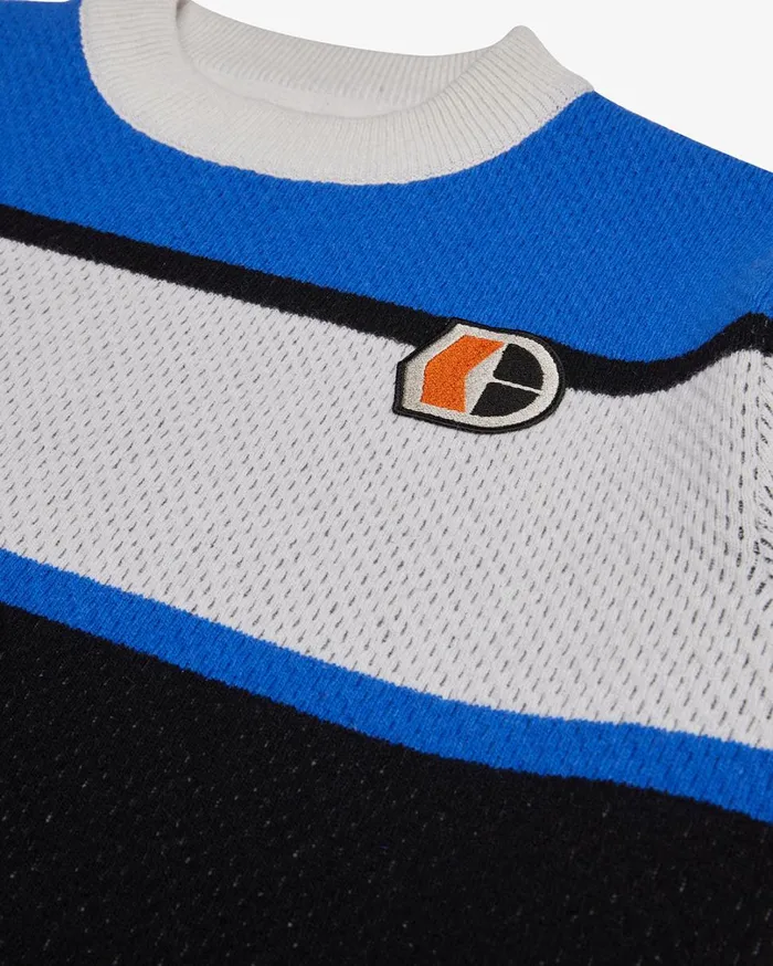 Team Knit 8211 Classic Blue Men Deus Ex Machina Knitwear Team Knit 8211 Classic Blue Men Deus Ex Machina Knitwear