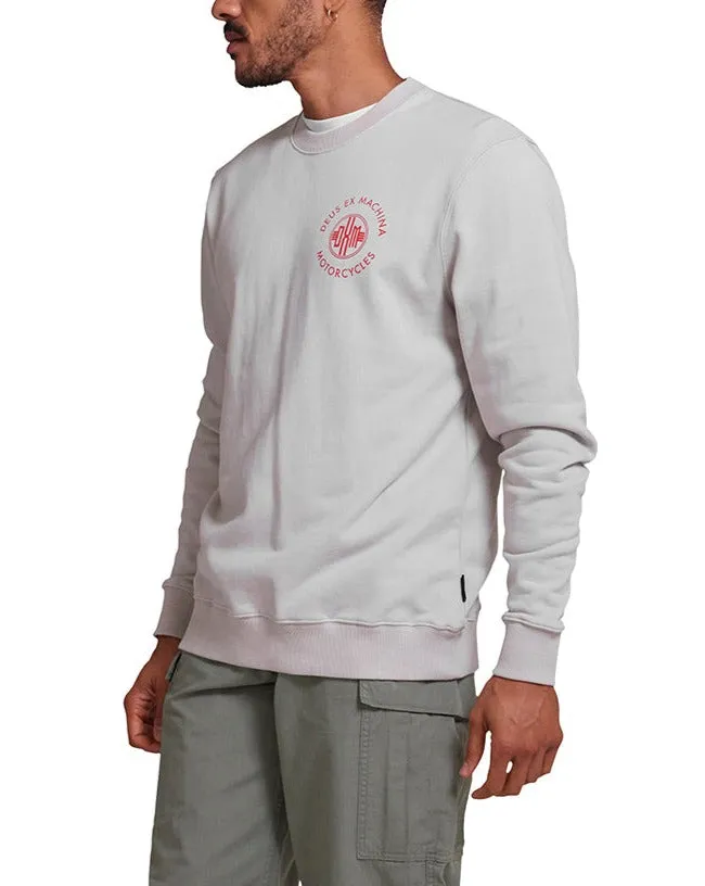 Tenor Crew 8211 Dirty White Men Deus Ex Machina Hoodies and Sweaters