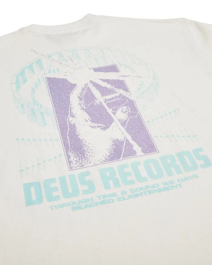 Time And Sound Tee 8211 Vintage White Men Deus Ex Machina Tees