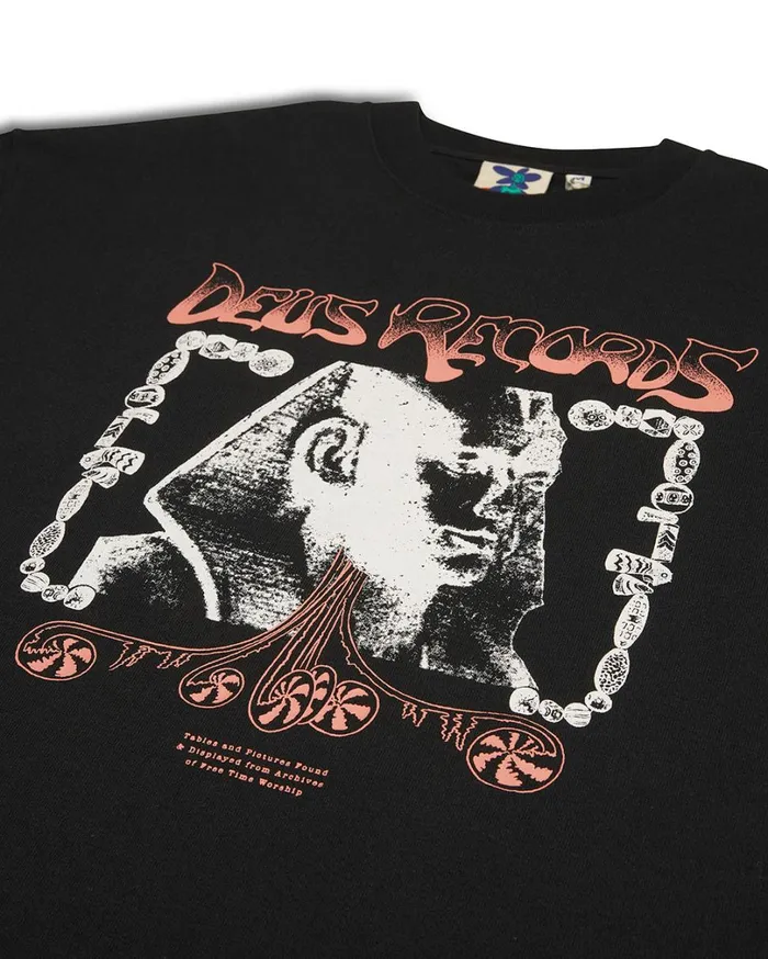 Time Worship Tee 8211 Black Men Deus Ex Machina Tees Time Worship Tee 8211 Black Men Deus Ex Machina Tees
