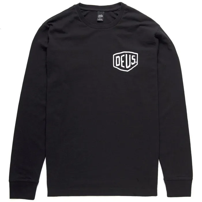 Tokyo Address Long Sleeve Tee 8211 Black Men Deus Ex Machina Classics