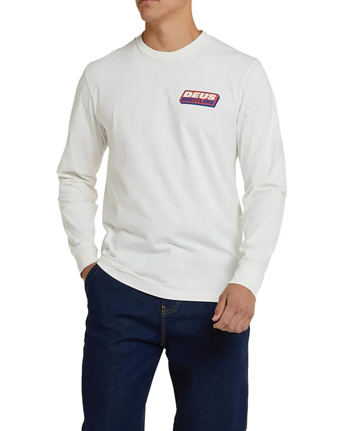 Top Time LS Tee 8211 Vintage White Men Deus Ex Machina Tees