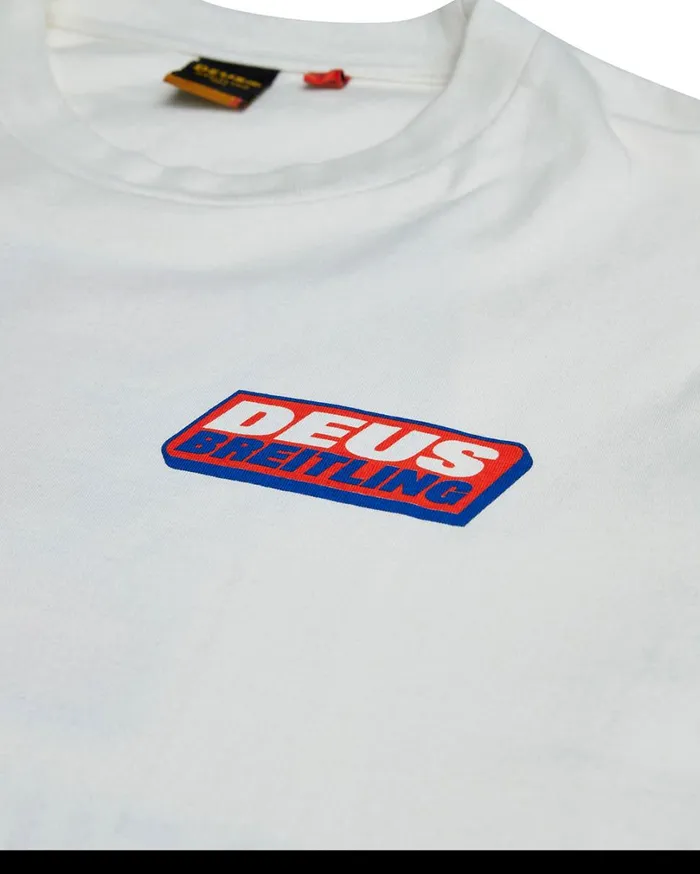Top Time LS Tee 8211 Vintage White Men Deus Ex Machina Tees Top Time LS Tee 8211 Vintage White Men Deus Ex Machina Tees