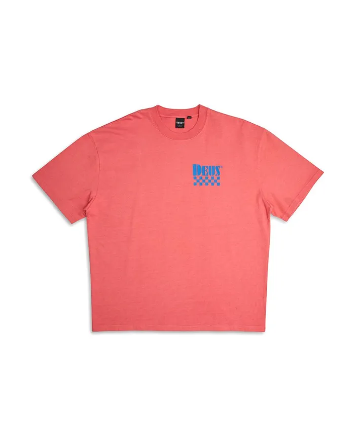 Trip Tee 8211 Raspberry Men Deus Ex Machina Tees Trip Tee 8211 Raspberry Men Deus Ex Machina Tees