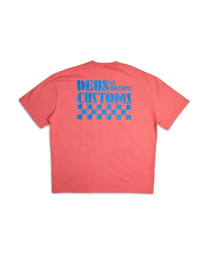Trip Tee 8211 Raspberry Men Deus Ex Machina Tees Trip Tee 8211 Raspberry Men Deus Ex Machina Tees