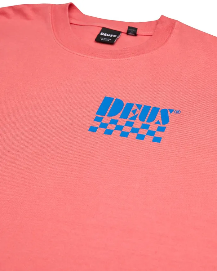 Trip Tee 8211 Raspberry Men Deus Ex Machina Tees Trip Tee 8211 Raspberry Men Deus Ex Machina Tees