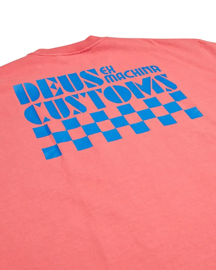 Trip Tee 8211 Raspberry Men Deus Ex Machina Tees Trip Tee 8211 Raspberry Men Deus Ex Machina Tees