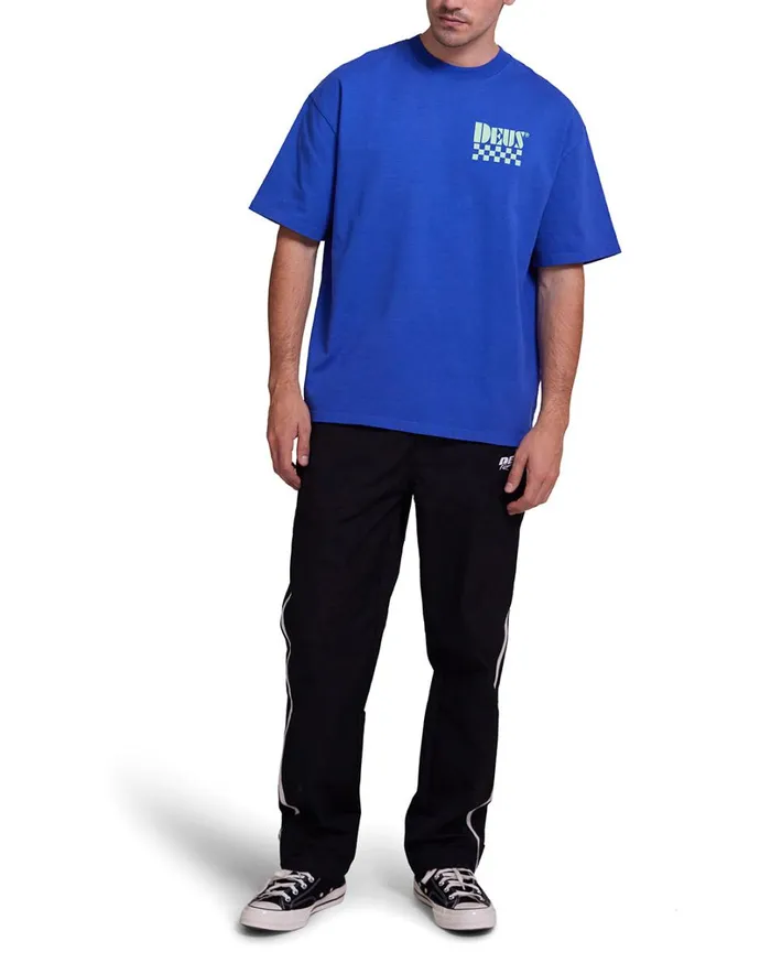 Trip Tee 8211 True Blue Men Deus Ex Machina Tees Trip Tee 8211 True Blue Men Deus Ex Machina Tees