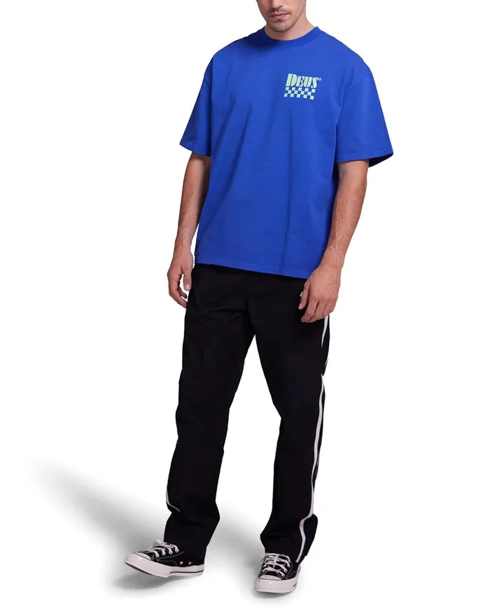 Trip Tee 8211 True Blue Men Deus Ex Machina Tees Trip Tee 8211 True Blue Men Deus Ex Machina Tees