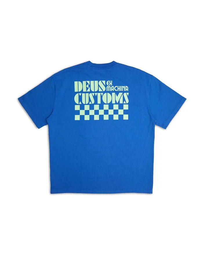 Trip Tee 8211 True Blue Men Deus Ex Machina Tees Trip Tee 8211 True Blue Men Deus Ex Machina Tees