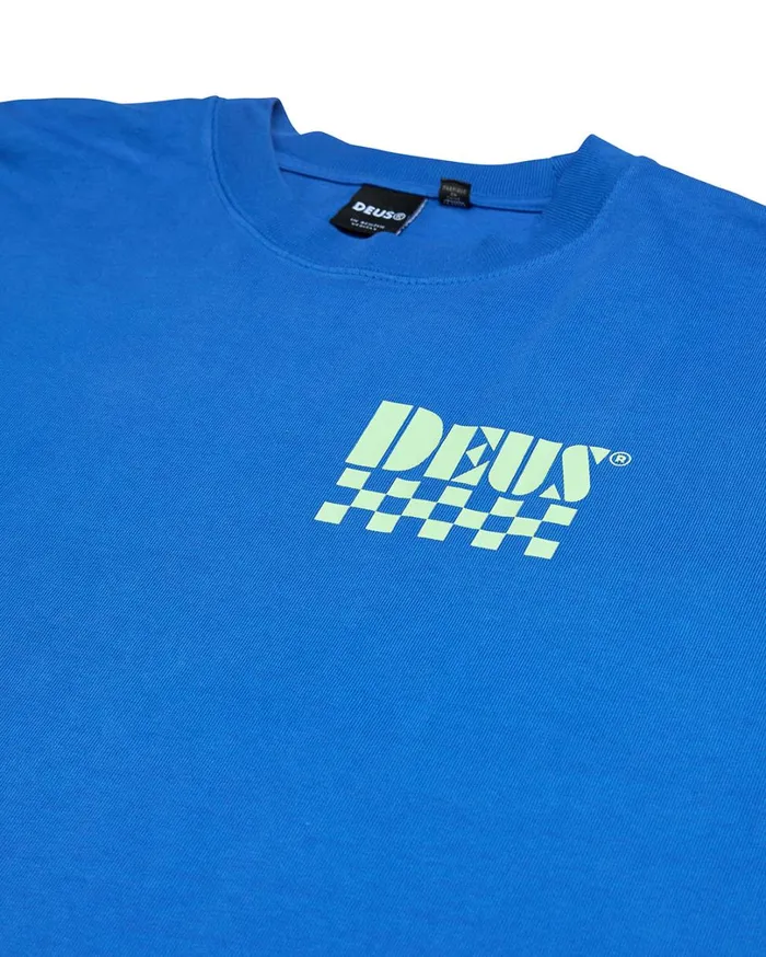 Trip Tee 8211 True Blue Men Deus Ex Machina Tees Trip Tee 8211 True Blue Men Deus Ex Machina Tees