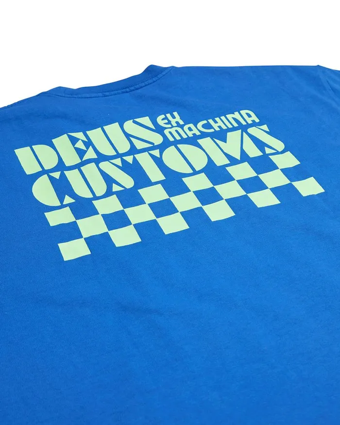 Trip Tee 8211 True Blue Men Deus Ex Machina Tees Trip Tee 8211 True Blue Men Deus Ex Machina Tees
