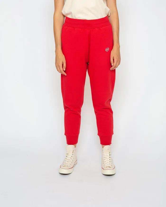 True Romance Fleece Pant Relaxed Fit 8211 Rocco Red Women Deus Ex Machina Bottoms True Romance Fleece Pant Relaxed Fit 8211 Rocco Red Women Deus Ex Machina Bottoms