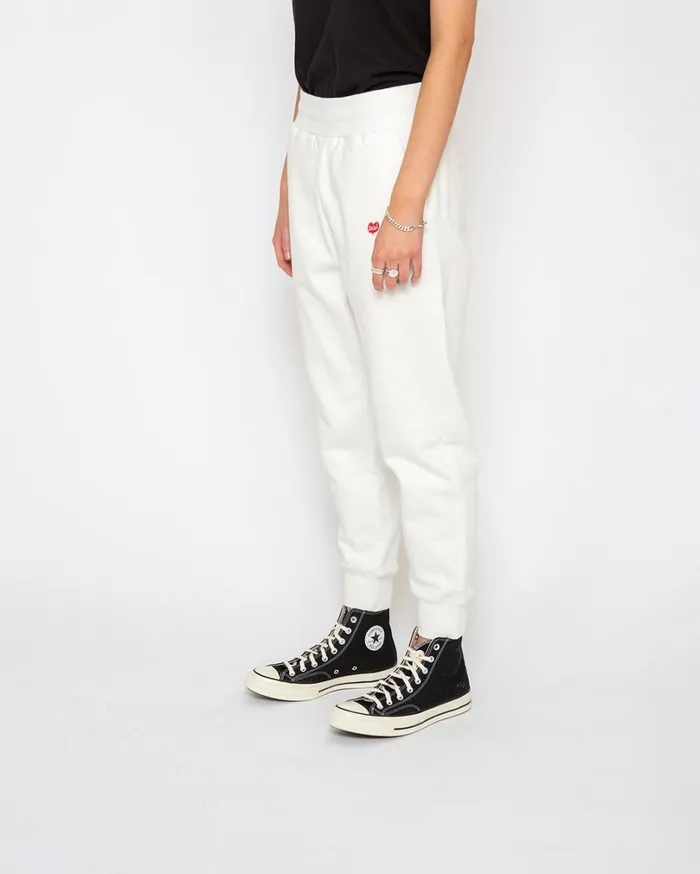 True Romance Fleece Pant Relaxed Fit 8211 Vintage White Women Deus Ex Machina Bottoms True Romance Fleece Pant Relaxed Fit 8211 Vintage White Women Deus Ex Machina Bottoms