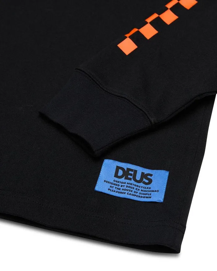 Tune Up Long Sleeve Tee 8211 Black Men Deus Ex Machina Tees Tune Up Long Sleeve Tee 8211 Black Men Deus Ex Machina Tees