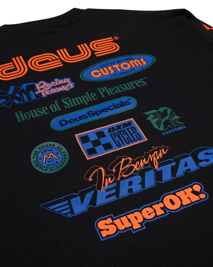 Tune Up Long Sleeve Tee 8211 Black Men Deus Ex Machina Tees Tune Up Long Sleeve Tee 8211 Black Men Deus Ex Machina Tees