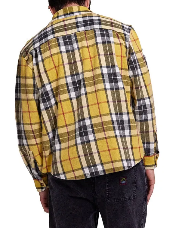 Vacay Check Shirt 8211 Lemon MenWomen Deus Ex Machina Shirts Vacay Check Shirt 8211 Lemon MenWomen Deus Ex Machina Shirts