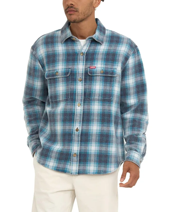 Vacay Check Shirt 8211 Maui Check Men Deus Ex Machina Shirts