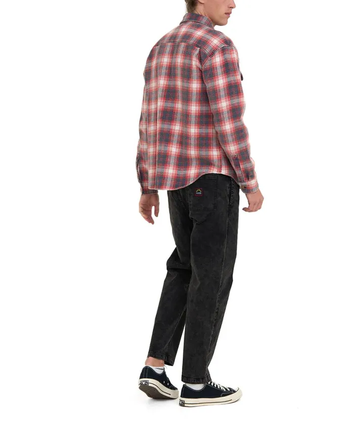 Vacay Check Shirt 8211 Red Check Men Deus Ex Machina Shirts Vacay Check Shirt 8211 Red Check Men Deus Ex Machina Shirts