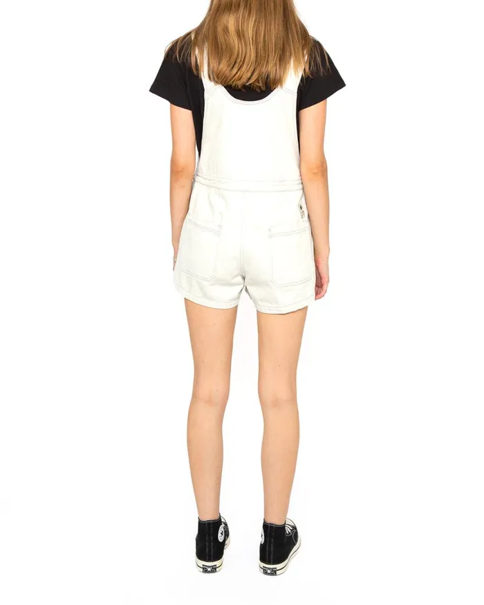 Vada Overall Relaxed Fit 8211 Bleached White Women Deus Ex Machina Dresses Vada Overall Relaxed Fit 8211 Bleached White Women Deus Ex Machina Dresses