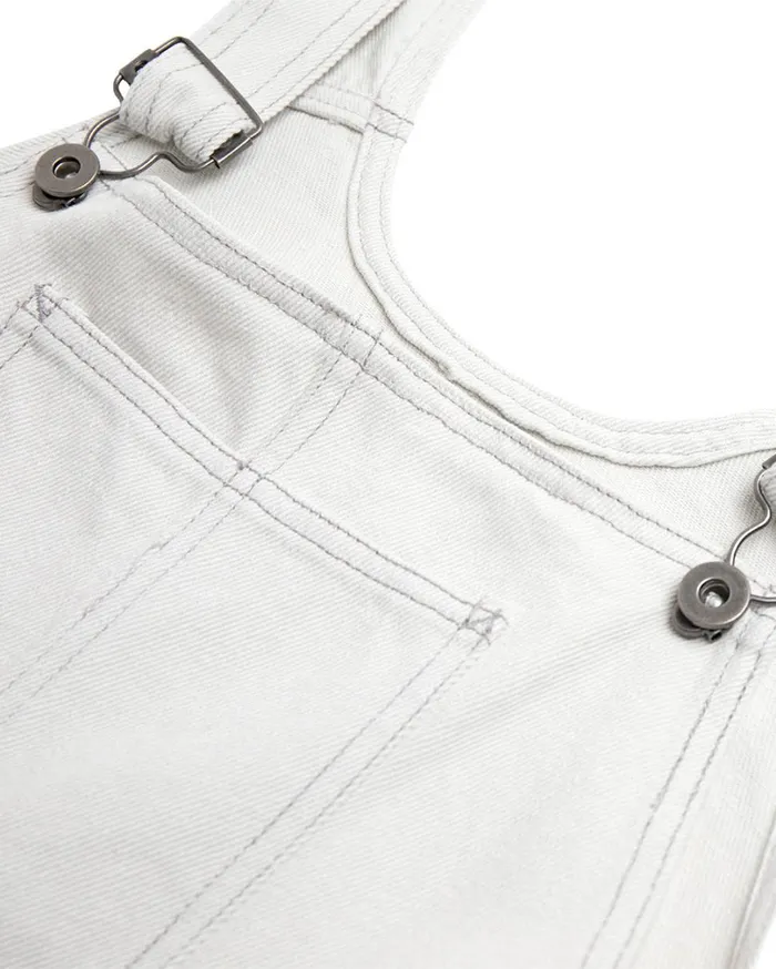 Vada Overall Relaxed Fit 8211 Bleached White Women Deus Ex Machina Dresses Vada Overall Relaxed Fit 8211 Bleached White Women Deus Ex Machina Dresses
