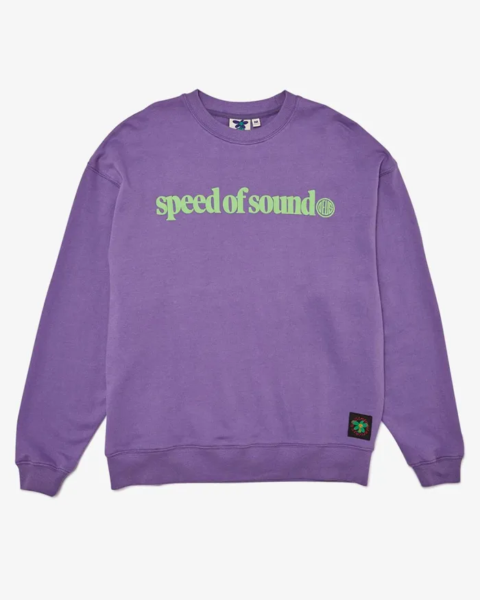 Velocity Crew Oversized Fit 8211 Purple Haze Men Deus Ex Machina Hoodies and Sweaters Velocity Crew Oversized Fit 8211 Purple Haze Men Deus Ex Machina Hoodies and Sweaters
