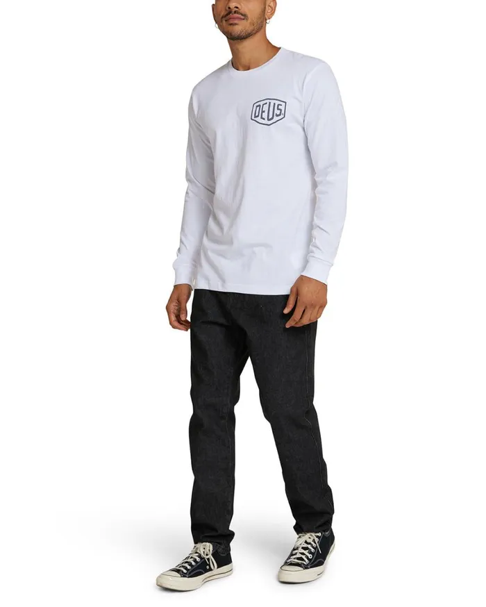 Venice Address Long Sleeve Tee 8211 White MenWomen Deus Ex Machina Tees Venice Address Long Sleeve Tee 8211 White MenWomen Deus Ex Machina Tees