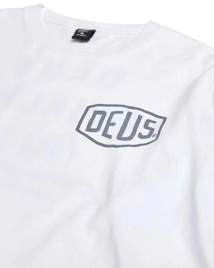 Venice Address Long Sleeve Tee 8211 White MenWomen Deus Ex Machina Tees Venice Address Long Sleeve Tee 8211 White MenWomen Deus Ex Machina Tees