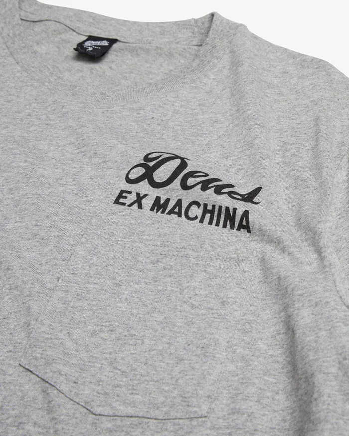 Venice Address Pocket Tee 8211 Grey Marle Men Deus Ex Machina Tees Venice Address Pocket Tee 8211 Grey Marle Men Deus Ex Machina Tees